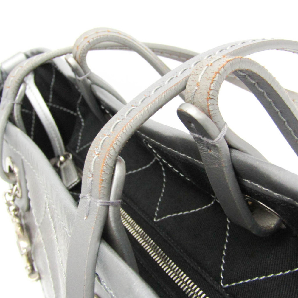 CHANEL Silver Tote Bag - Picture 7 of 15